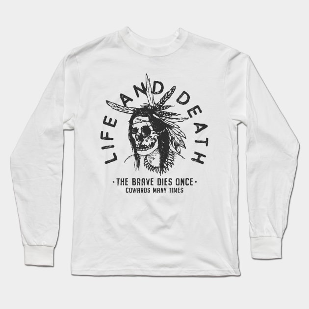 Life and Death Long Sleeve T-Shirt by TomLinke